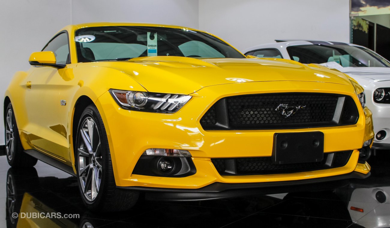 Ford Mustang GT Premium+, 5.0L V8, GCC Specs with 3Yrs or 100K km Warranty and 60K km Free Service at AL TAYER