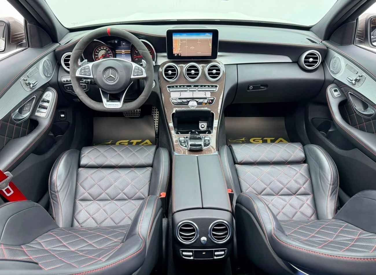 Mercedes Benz C63 AMG S 2016 Mercedes Benz C63 S AMG Edition 1, Full Service History, Fully Loaded, Excellent Condition, GCC