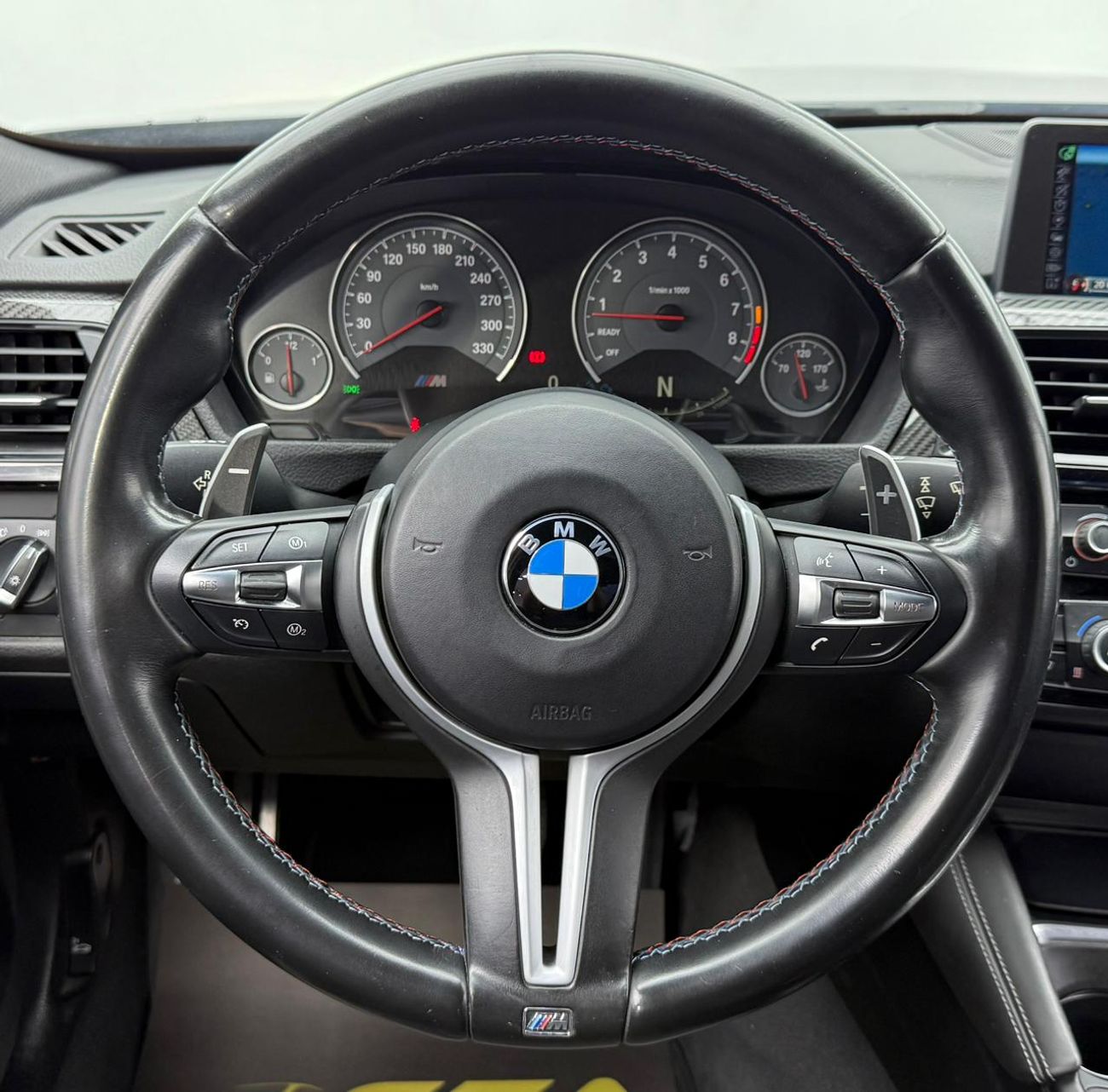 بي أم دبليو M3 Std 3.0L 2015 BMW M3, Full Service History, Carbon Fiber Interior, Excellent Condition, American