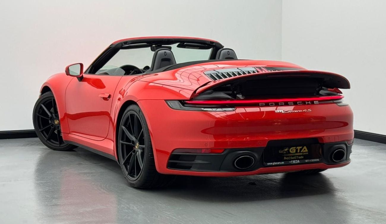 Porsche 911 Carrera 4S 3.0L (380 HP) Convertible 2020 Porsche 911 Carrera4S Convertible, JAN 2027 Porsche Warran