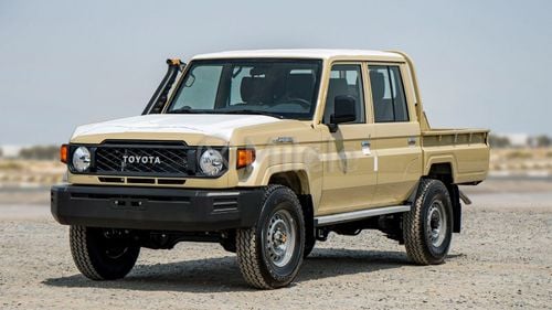 Toyota Land Cruiser Pick Up LC79 DC 4.0L PETROL 4X4: DIFF LOCK, SNORKEL, VINYL SEATS