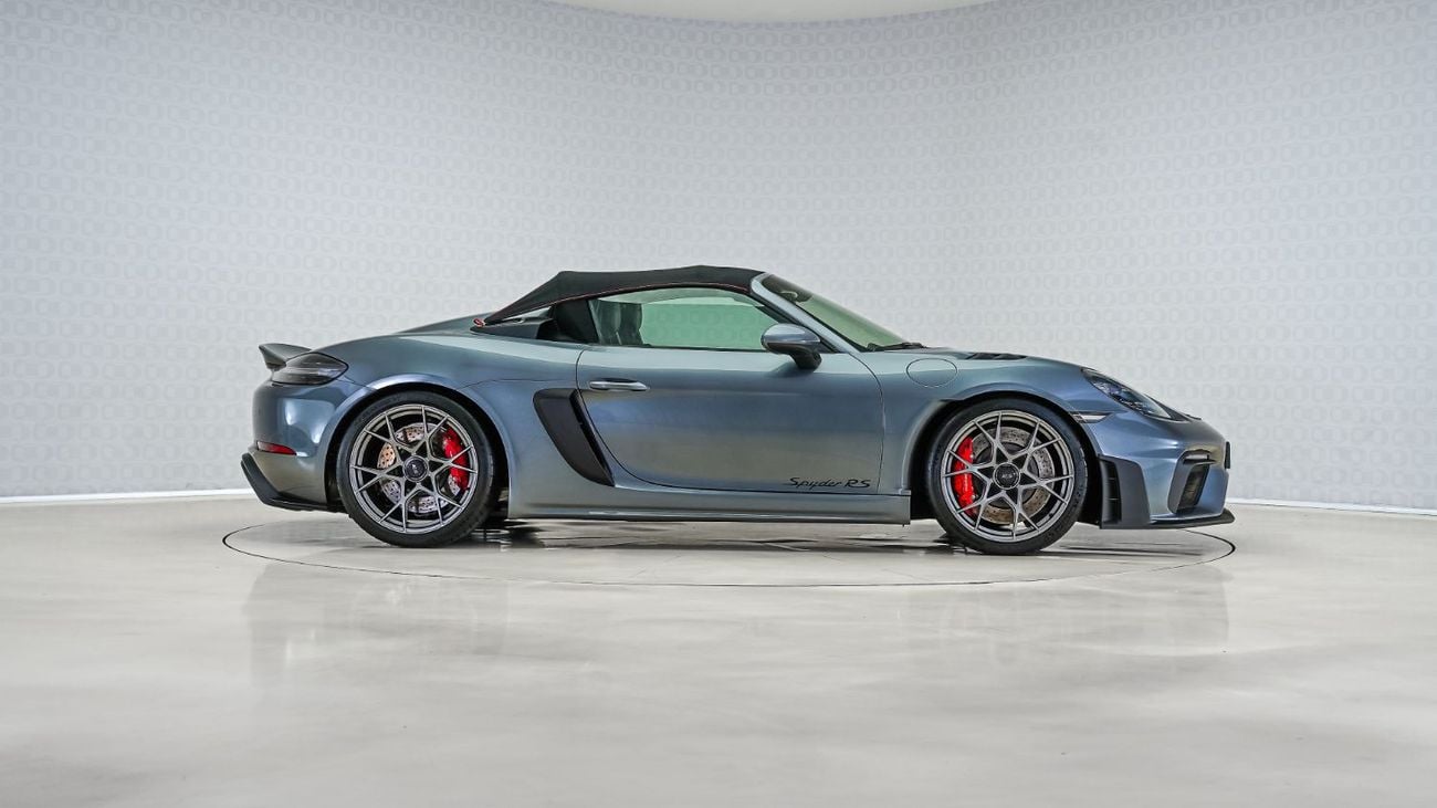 Porsche 718 Spyder RS | AED 9,237 PM | GCC, Low KM | Ramadan Offer