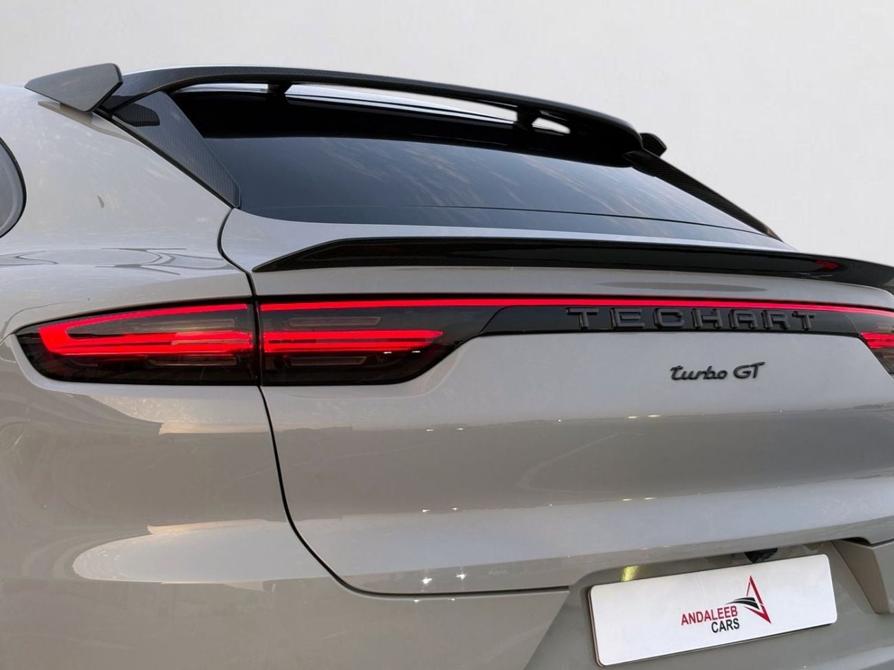 Porsche Cayenne TURBO GT TECHART/CARBON OPTION | 0% DOWN PAYMENT | SERVICE HISTORY | 2022 | EURO SPECS