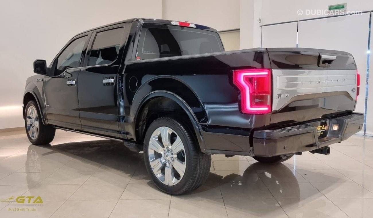 فورد F 150 2017 Ford F-150 Limited, 2022 Ford Warranty, 2022 Ford Service Contract, Full Service History, GCC