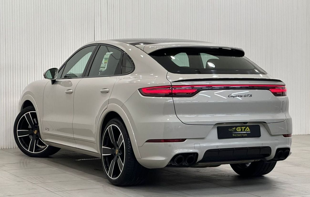 بورش كايان 2022 Porsche Cayenne GTS Coupe, Aug 2025 Porsche Warranty, Recent Service, Low Kms, GCC