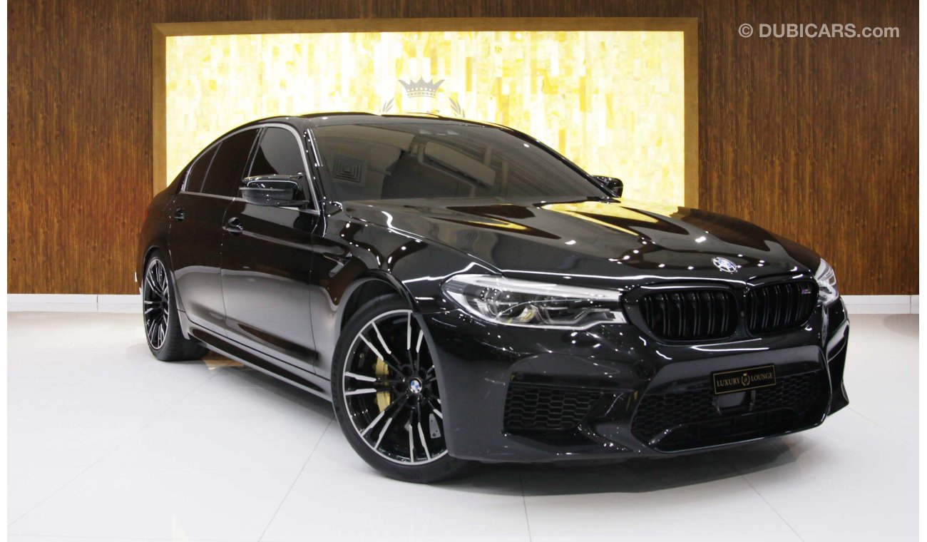 BMW M5 COMPETITION PACKAGE, GCC. UNDER WARRANTY AND CONTRACT SERVICE