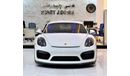 بورش كايمان 718 EXCLUSIVE OFFER • 4,700 PM • 2016 Porsche GT4 Cayman 3.8 F6 RWD 380bhp • GCC • Porsche Warranty