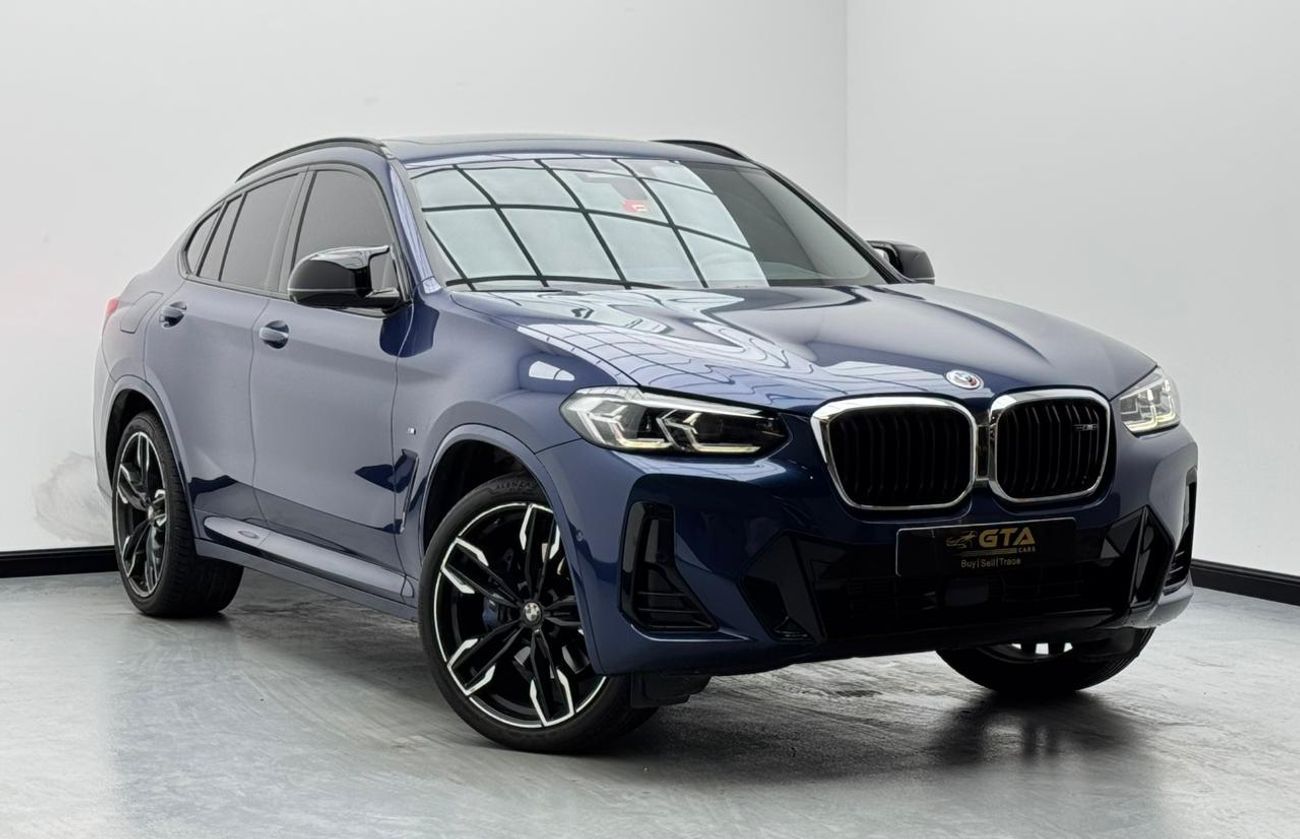 BMW X4 M40I 3.0L 2023 BMW X4 M40i, 2028 BMW Warranty, 2029 BMW Service Pack, BMW Service History, GCC