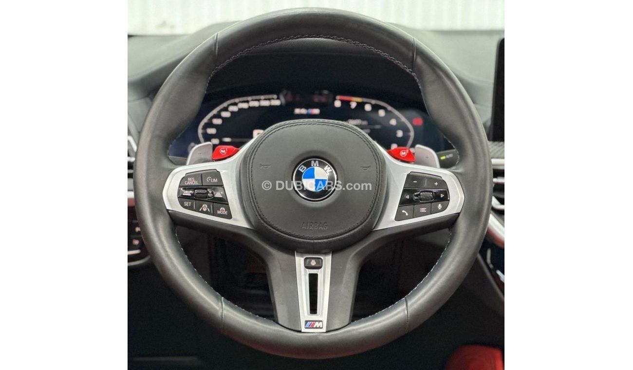 BMW X4 2022 BMW X4M Competition, March 2027 BMW Warranty + Service Pack, Full Options, Low Kms, GCC