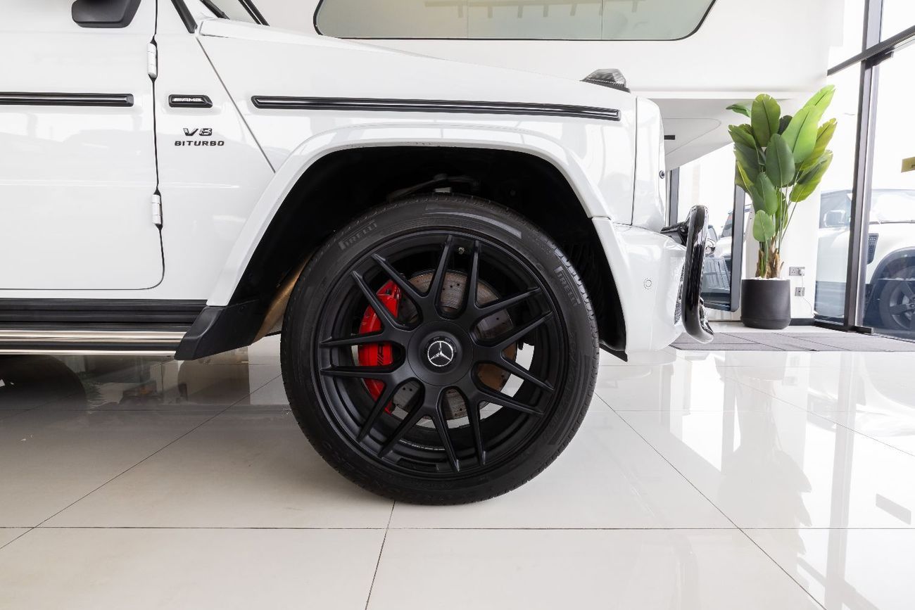 مرسيدس بنز G 63 AMG Mercedes G63-Carbon Fiber-Fully Loaded-Rear Entertainment Screens 2024-2 Years Gargash Auto Warranty