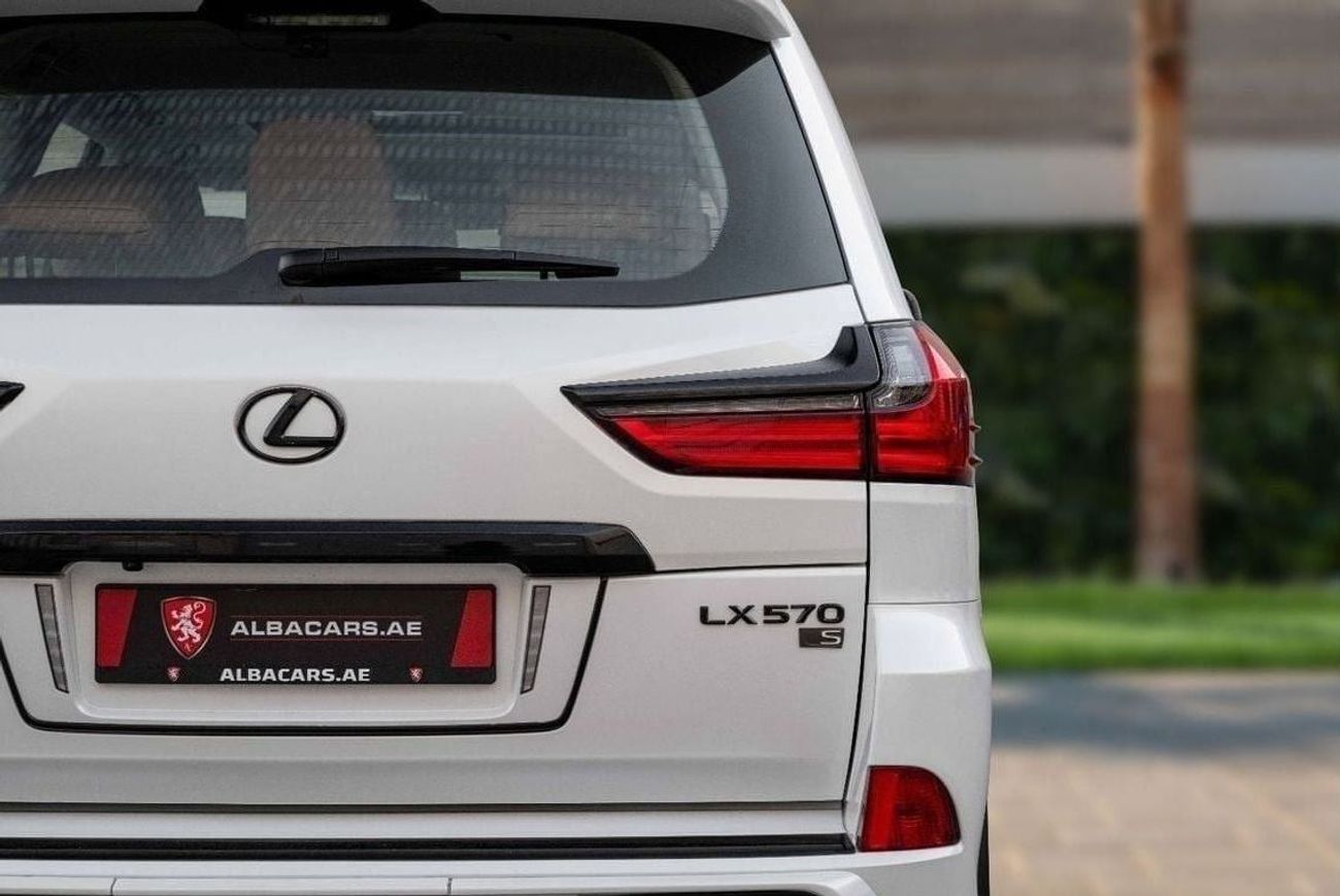 لكزس LX 570 LX570 SIGNITURE | 7,050 P.M  | 0% Downpayment | Agency Maintained!