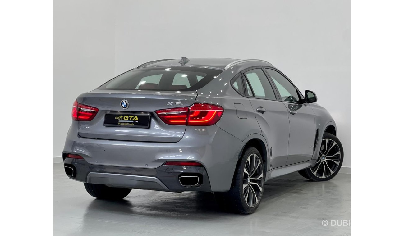 بي أم دبليو X6 2018 BMW X6 M-Sport Xdrive 50i, Full BMW History, BMW Warranty/Service Contrcat till dec 2022, GCC