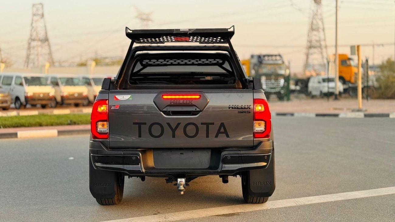 Toyota Hilux MODIFIED TO 2024 GR SPORT | LOADED SPORTS BAR WITH BASKET | AFTER MARKET SIDE FENDERS | 2018 | RHD |
