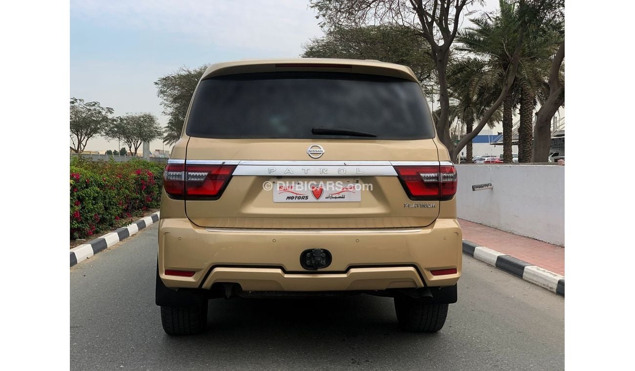Nissan Patrol SE Platinum 5.6L-8 CYL-FULL OPTION-FACE LIFTED INTO 2020 WITH STARLIGHT ROOF-WITH EXCELLENT CONDITIO
