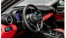 Alfa Romeo Giulia 2020 Alfa Romeo Giulia Super, December 2024 Alfa Warranty + Service Contract, GCC