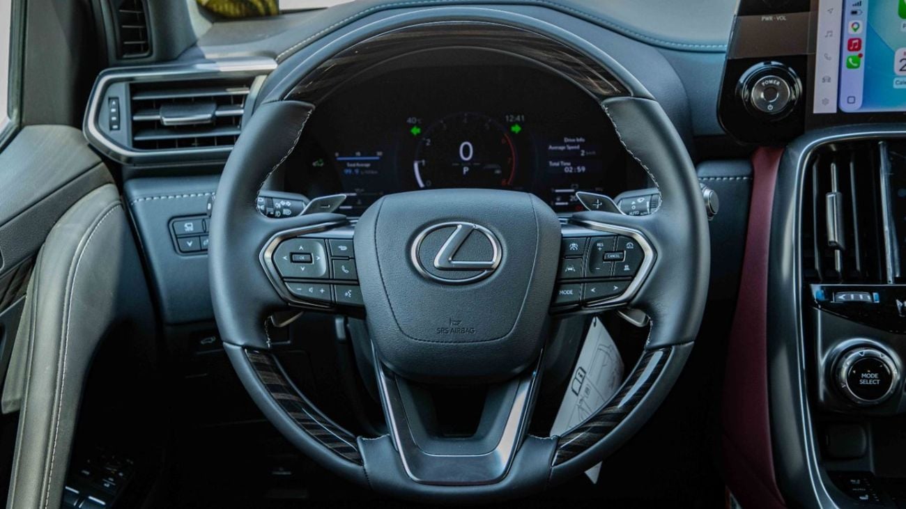 لكزس LX 700h SIGNATURE 3.5 لتر | شاحن توربيني مزدوج | 2026 | رسوم التسجيل المحلي +10%