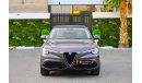 Alfa Romeo Stelvio | 2,740 P.M  | 0% Downpayment | Agency Warranty!
