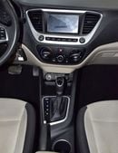 Hyundai Accent GL MID EXCELLENT DEAL for our Hyundai Accent 1.6L ( 2020 Model ) in Blue Color GCC Specs