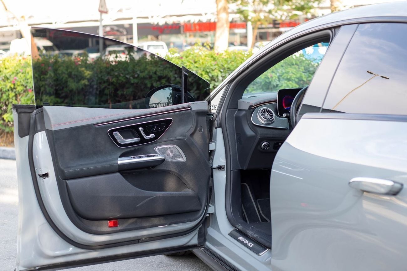 مرسيدس بنز EQE 43 2023 Mercedes-AMG EQE 43 4MATIC — 15,000 km only Fully electric luxury-performance sedan. Dual-motor