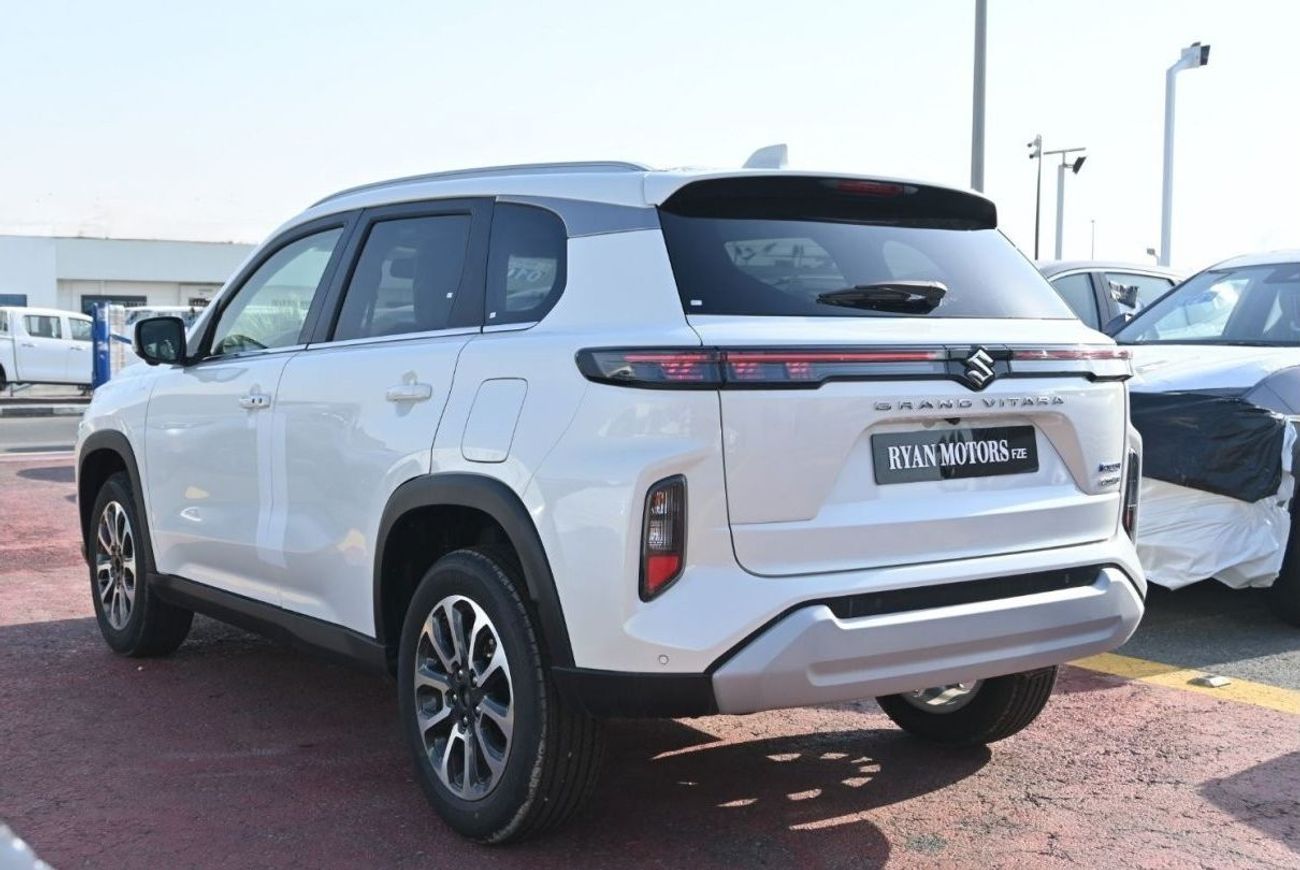 سوزوكي جراند فيتارا Suzuki Grand Vitara GLX 1.5L Mild-Hybrid, All Grip 4WD, Model 2024, Color White