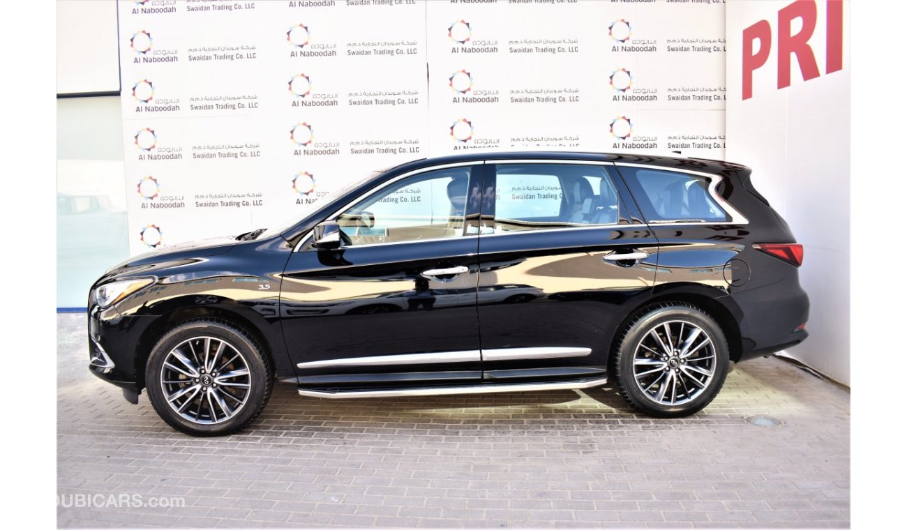 إنفينيتي QX60 AED 1664 PM | 3.5L V6 LUXURY AWD GCC WARRANTY