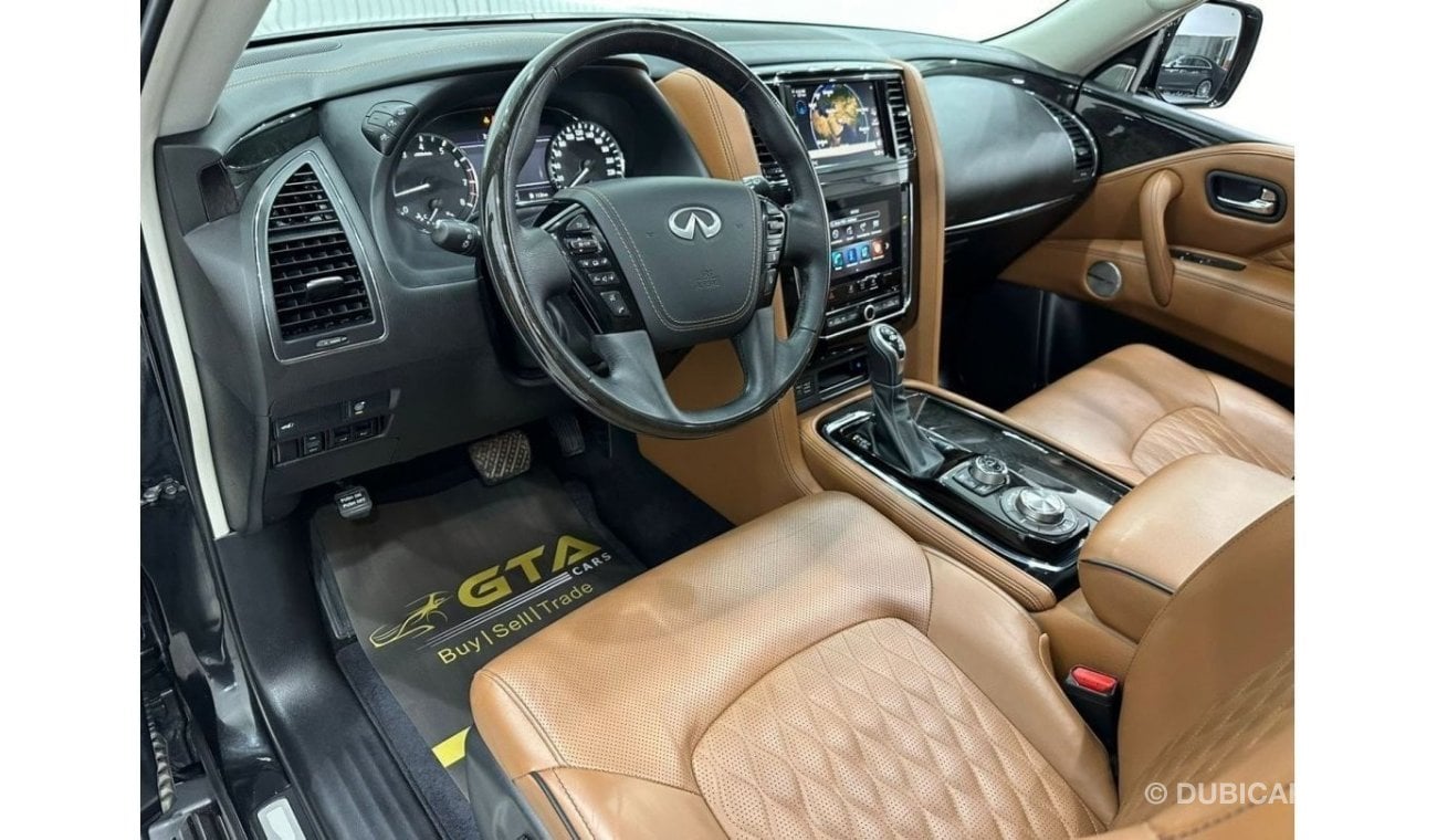 إنفينيتي QX80 2021 Infiniti QX80 8 Seater, Warranty, Full Infiniti Service History, Full Options, GCC