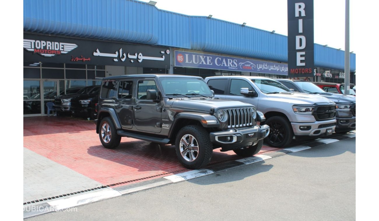 جيب رانجلر WRANGLER UNLIMITED SAHARA 3.6L 2019 - FOR ONLY 1,763 AED MONTHLY