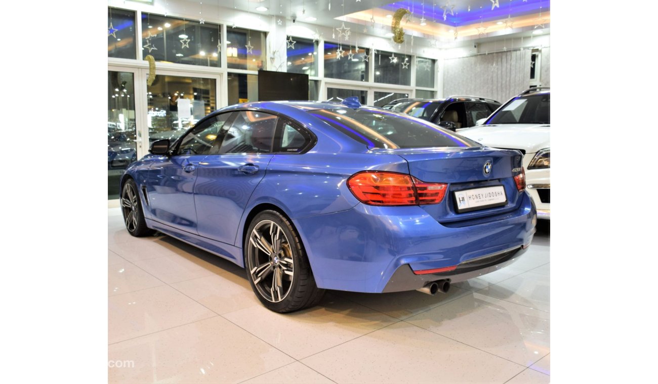 بي أم دبليو 420 EXCELLENT DEAL for our BMW 420i M-Kit GranCoupe 2016 Model!! in Blue Color! GCC Specs