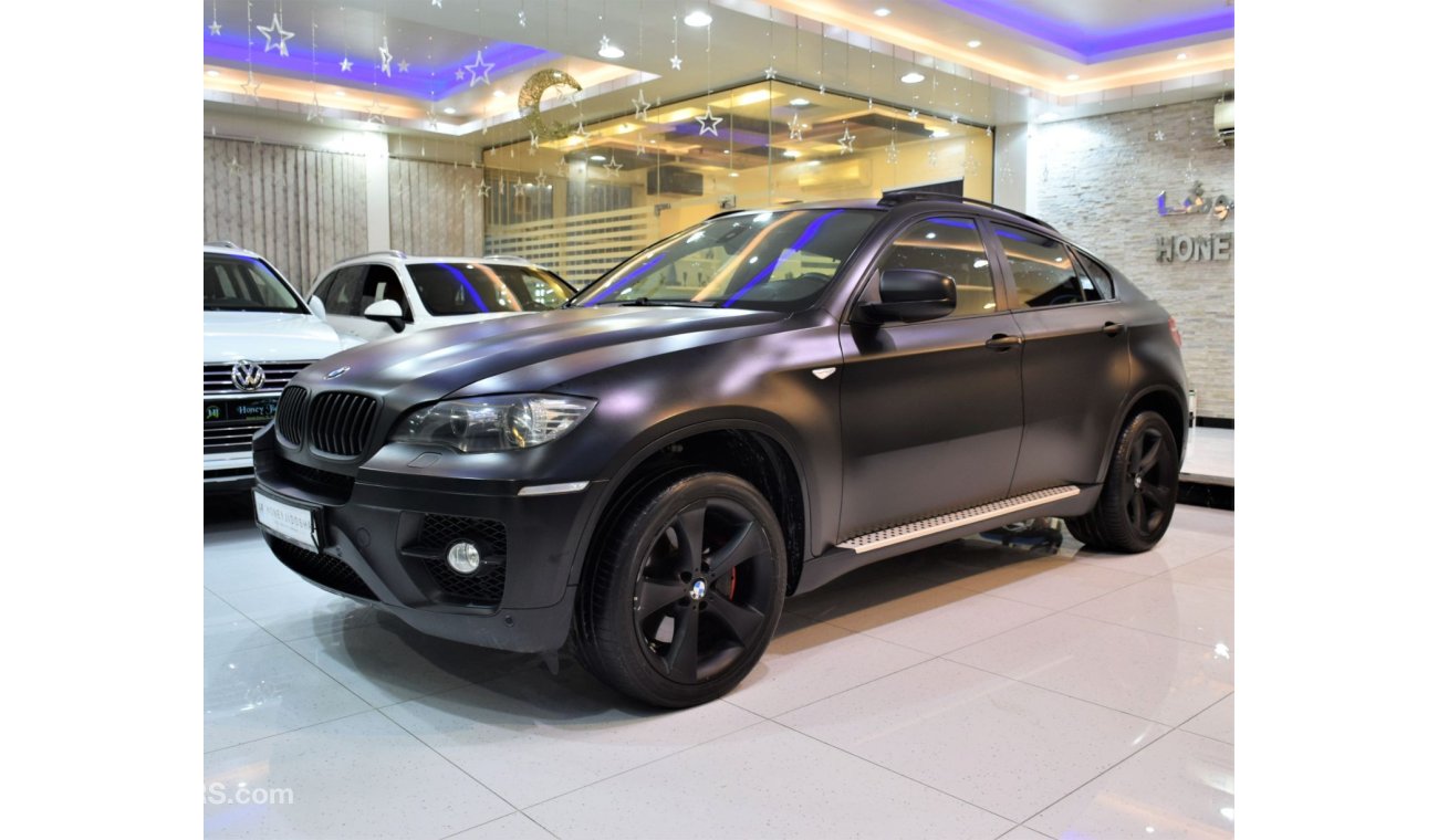 بي أم دبليو X6 EXCELLENT DEAL for our BMW X6 xDrive50i ( 2009 Model! ) in Matte Black Color! GCC Specs