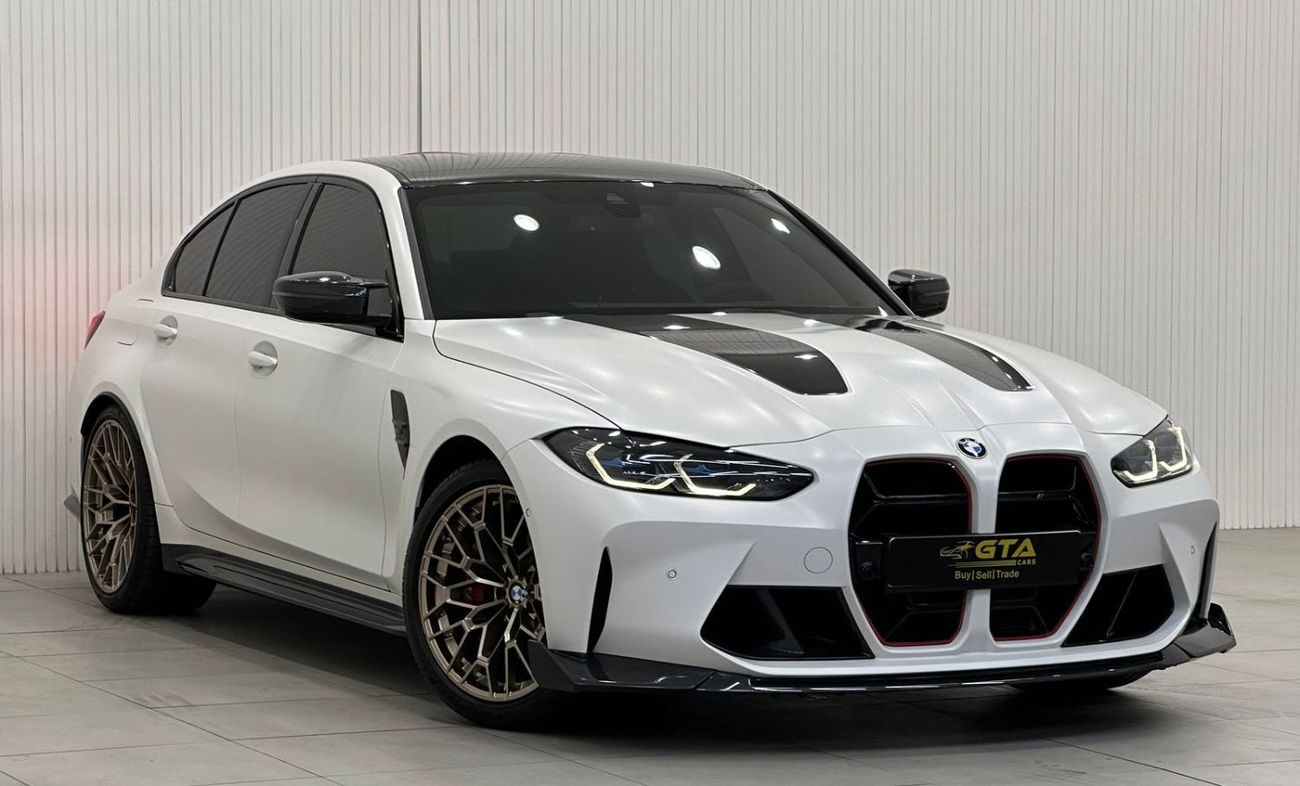 BMW M3 2023 BMW M3 CS, AGMC Warranty + AGMC Service Contract, Full Service History