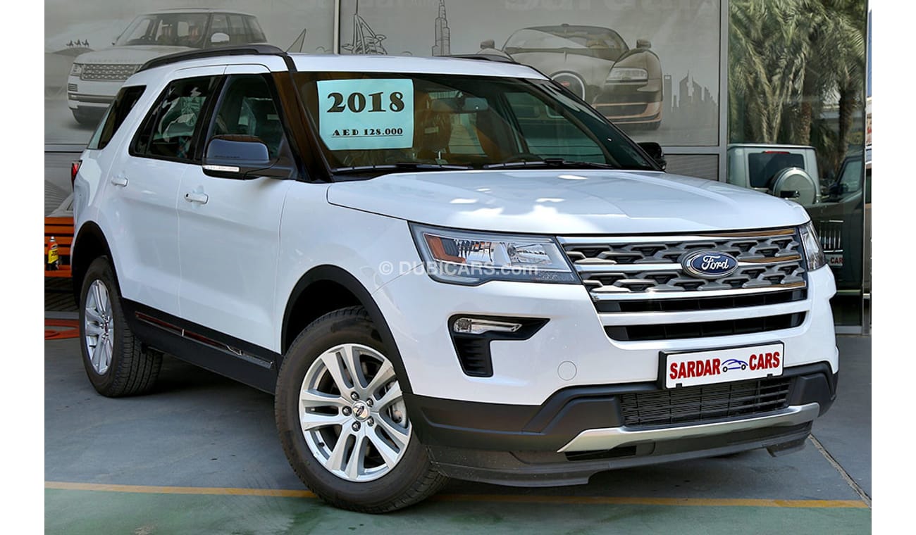 فورد إكسبلورر 2018 For Export ( ALSO AVAILABLE IN BLACK)