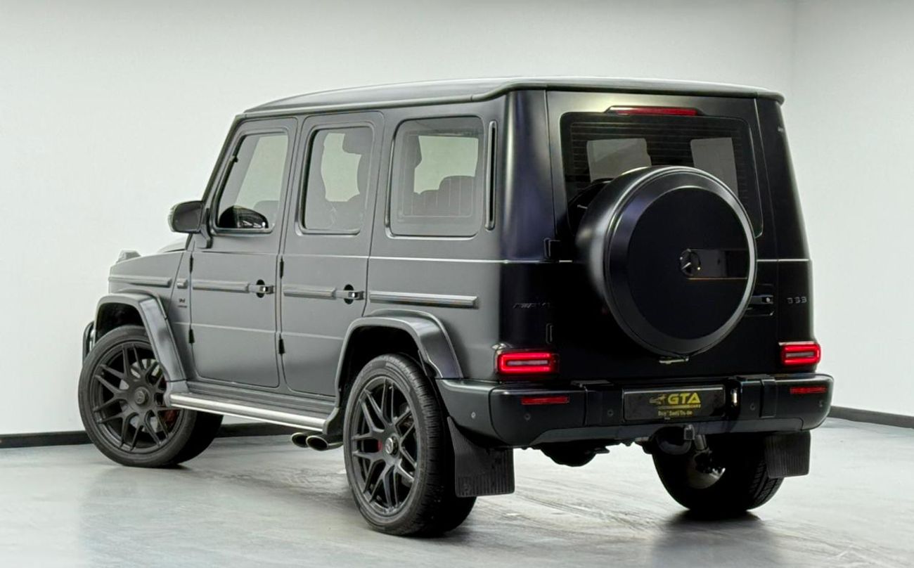 Mercedes-Benz G 63 AMG 4MATIC SUV 2022 Mercedes-AMG G63,EMC Warranty ,Gargash Service Contract ,Full Service History ,GCC