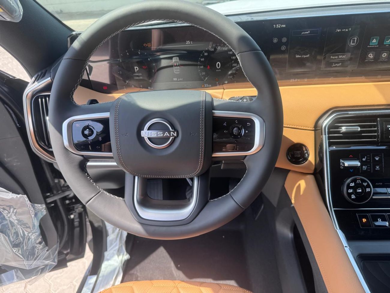 Nissan Patrol SE PLATINUM CITY 3.8L_2026_(BLACK/TAN)