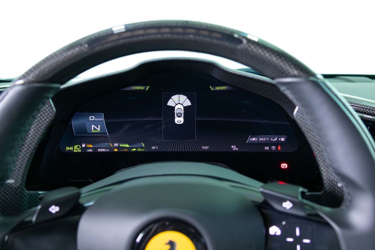 Ferrari SF90 Stradale Asseto Fiorano-Full Carbon Fiber Package-Racing Seats-4 Point Harnesses