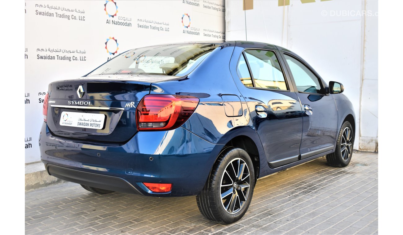 Renault Symbol 1.6L LE 2017 GCC SPECS DEALER WARRANTY