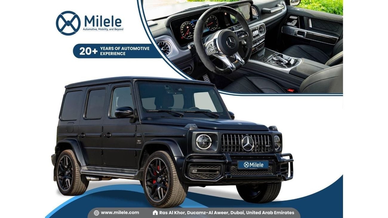مرسيدس بنز G 63 AMG .0L PETROL: MAGNO BLACK WITH NIGHT PACKAGE, CARBON INTERIOR, NEW CAR!!