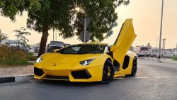 Lamborghini Aventador LP700-4 Full Service History GCC only 3000Kms 2015