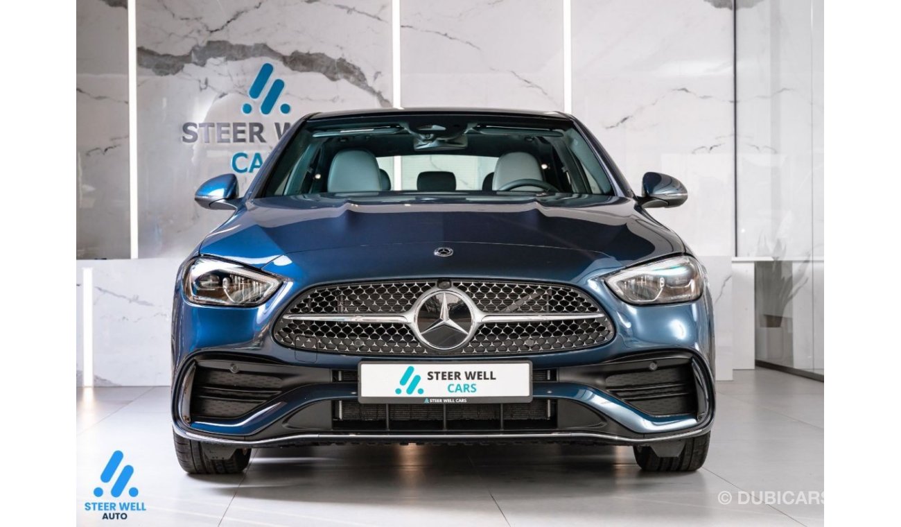 Mercedes-Benz C200 2024 Premium - 5 yrs Agency Warranty + Service 105K km - GCC Specs