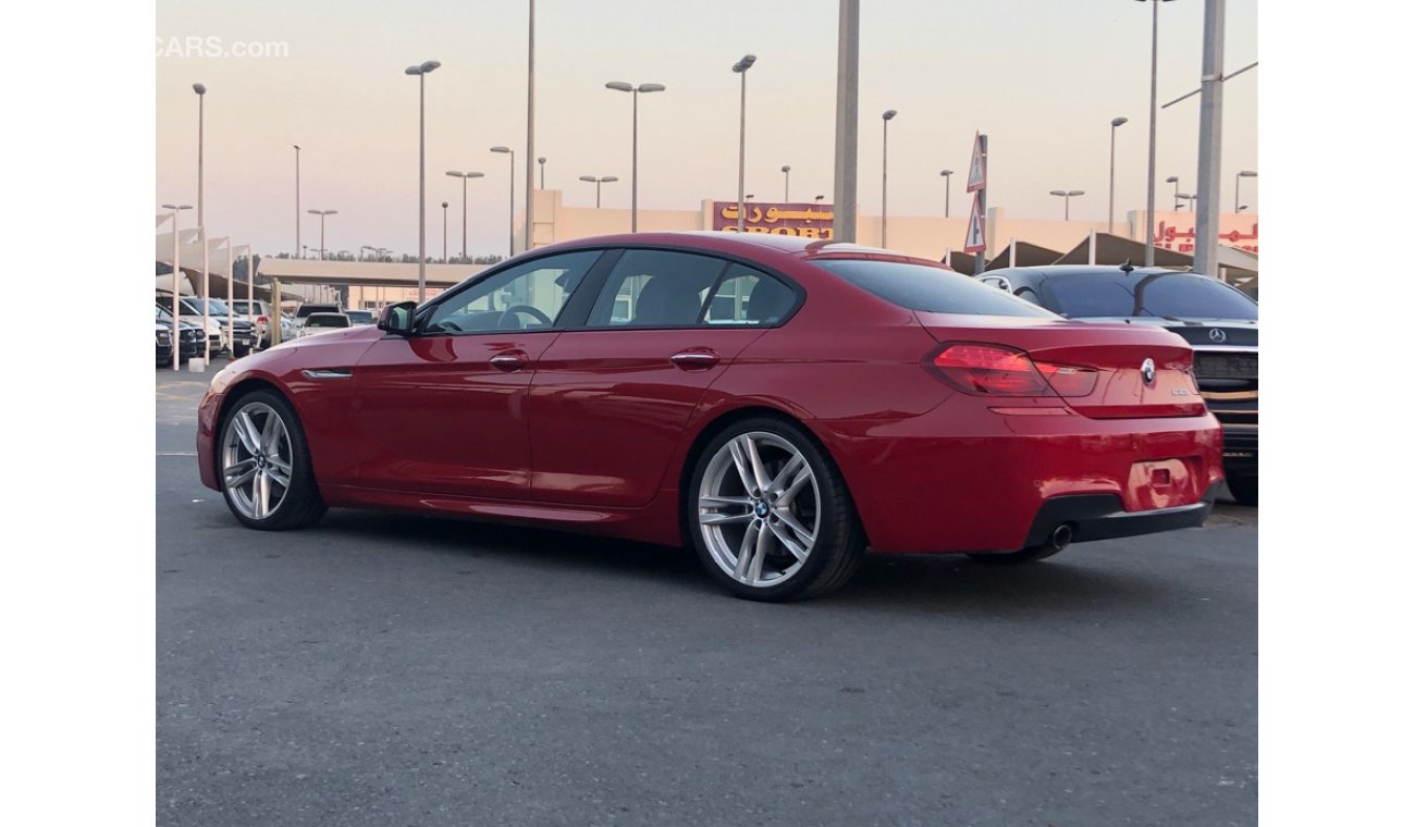 BMW 640i Bmw 640 model 2013GCC car prefect condition full electric control excellent sound system navigation