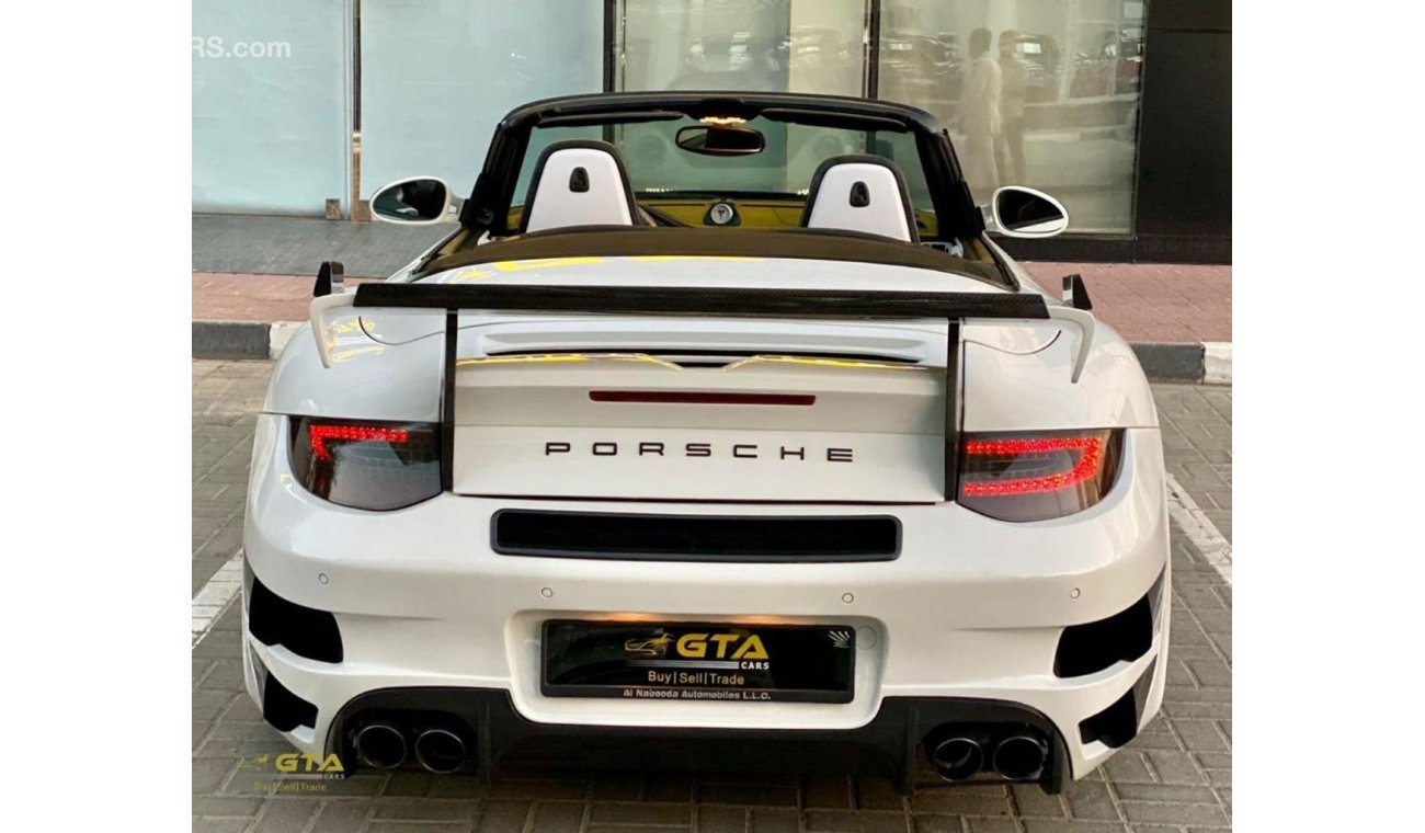 بورش 911 توربو S 2011 Porsche 911 Turbo S Cabriolet Techart GT Street R, GCC, Mint Condition