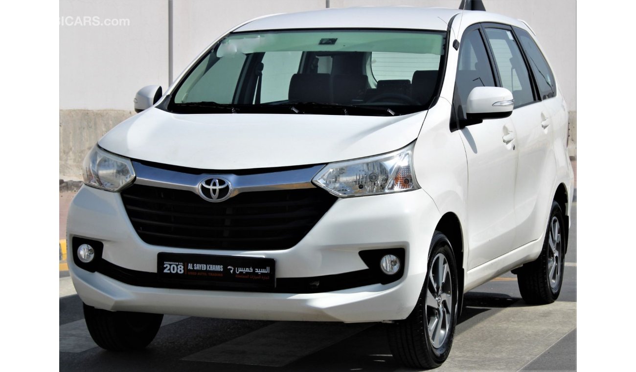 Toyota Avanza Toyota Avanza 2017 GCC in excellent condition without accidents, very clean from inside and outside