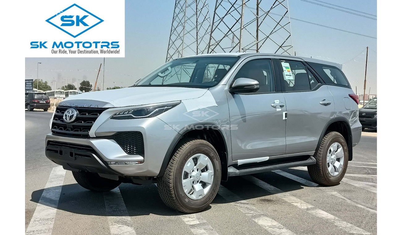 Toyota Fortuner 2.7L, 17" Tyre, DRL LED Headlights, PWR/ECO Drive Mode, Bluetooth, Fabric Seats (CODE # TFBO02)