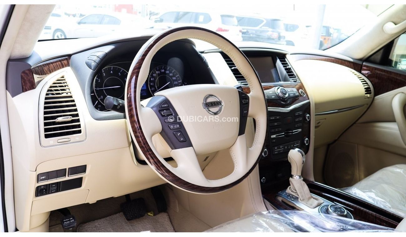 نيسان باترول Nissan Patrol Platinum 5.6L | Full Nissan Service | 8 Seater | GCC