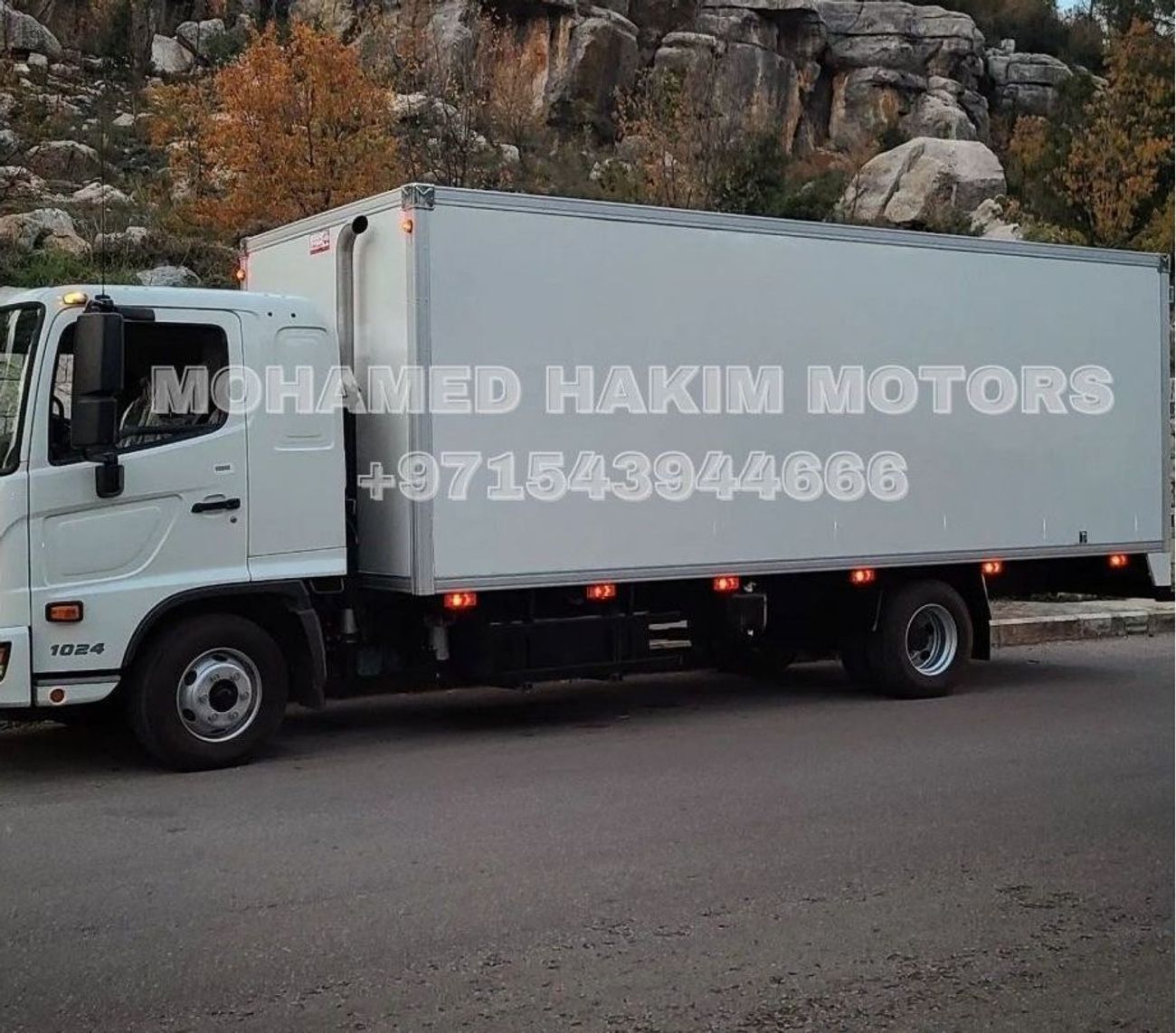 هينو 500 HINO 500 SERIES 1024  with Big Box Diesel manual Zero KM