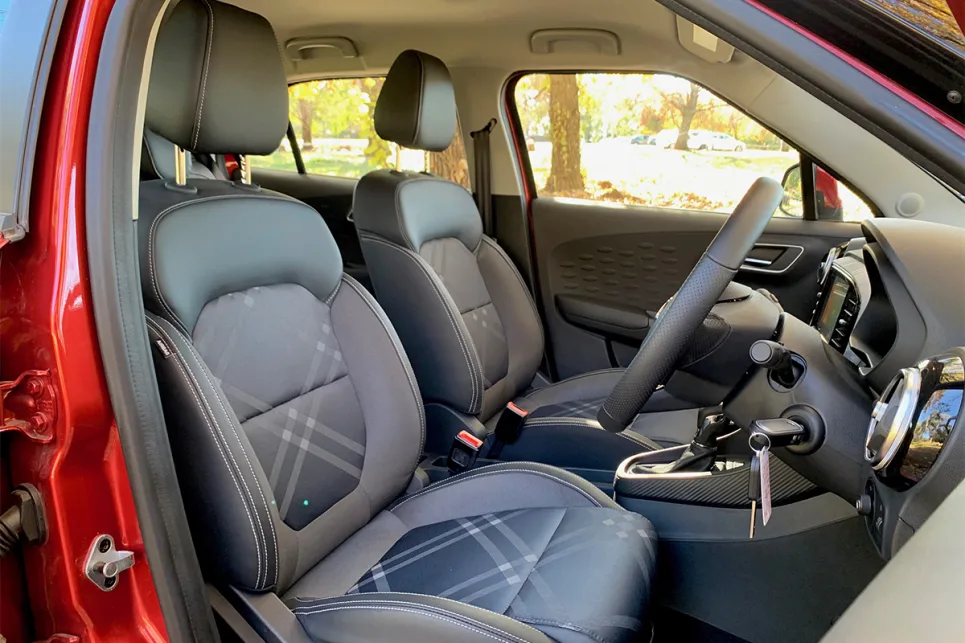 MG MG3 interior - Seats