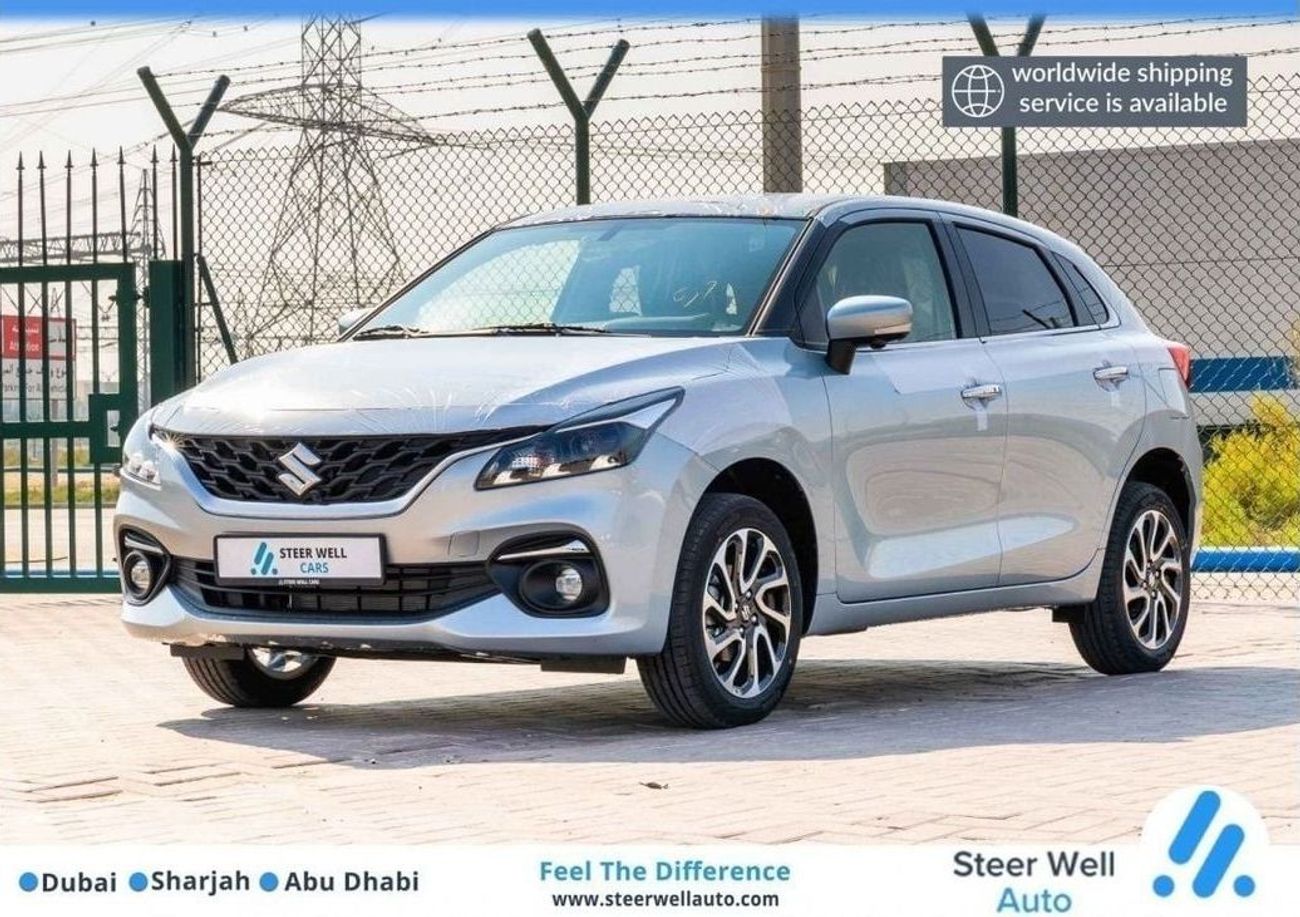 سوزوكي بالينو 2024 1.5L GLX Luxe Silver: Elevate Your Driving Experience - Book Now!