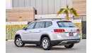 Volkswagen Teramont V6 4Motion | 1,743 P.M | 0% Downpayment | Spectacular Condition