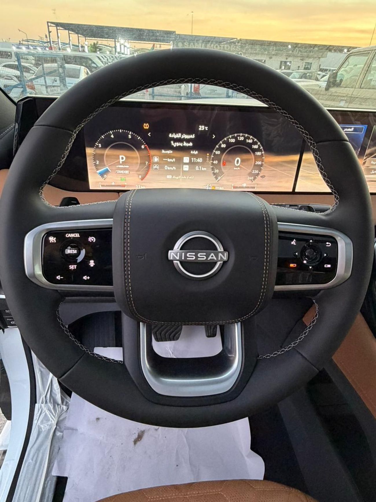 Nissan Patrol LE PLATINUM CITY PATROL PLATNUM LE FULL OPTION TWIN TURBO  ROOF BLACK 2026