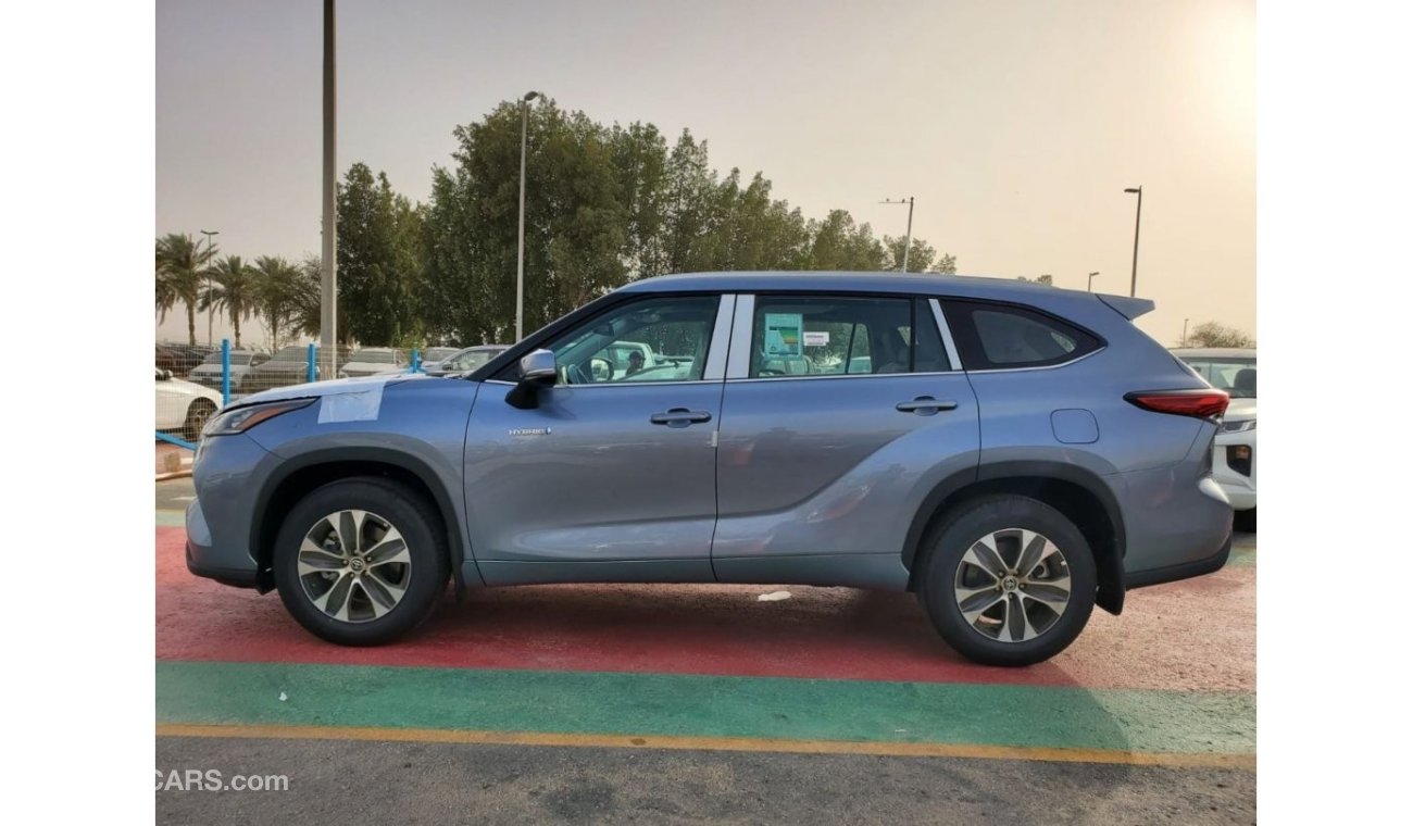 تويوتا هايلاندر Toyota Highlander 2022 Blue Color 2.5L petrol/Hybrid Awd 4Door