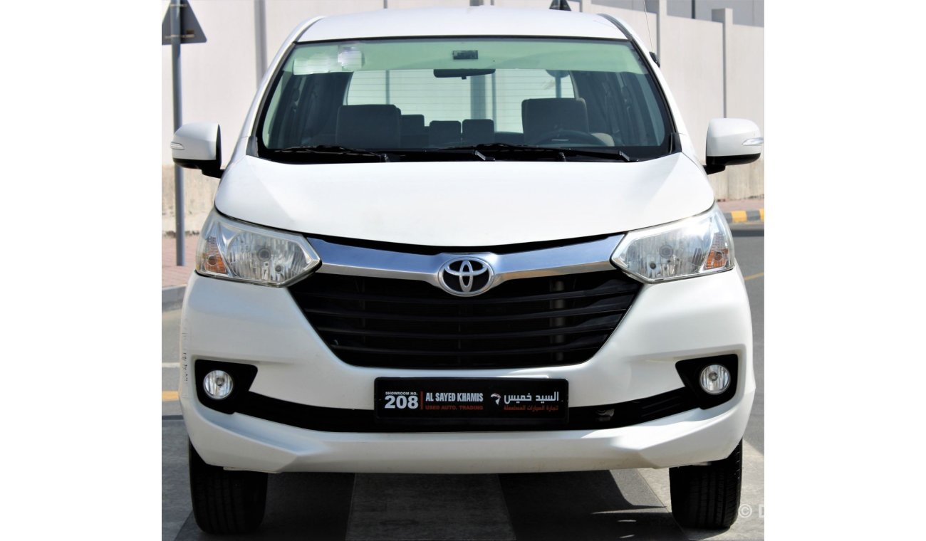 Toyota Avanza Toyota Avanza 2017 GCC in excellent condition without accidents, very clean from inside and outside